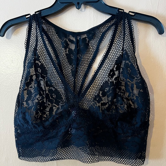 Adore Me Other - Adore Me lace and mesh bralette